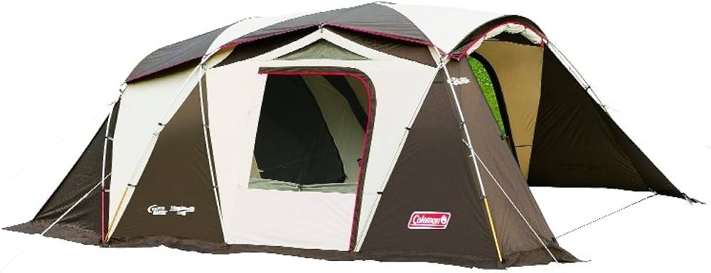 Amazon.co.jp: ColeMan Weathermaster Wide 2-Room Large Tent STD