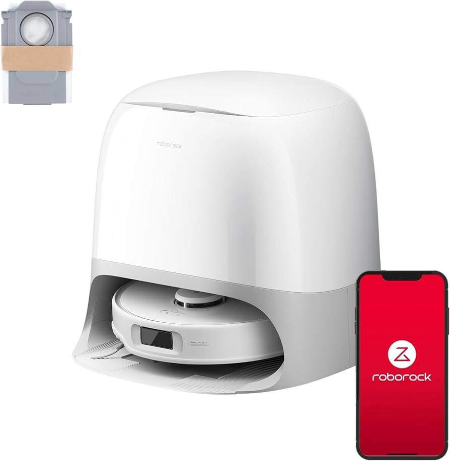 Amazon.co.jp: roborock Qrevo CurvC Robot Vacuum Cleaner, Dual Use