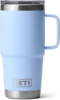 Amazon.com: YETI Rambler 20 oz Travel Mug, Stainless Steel, Vacuum