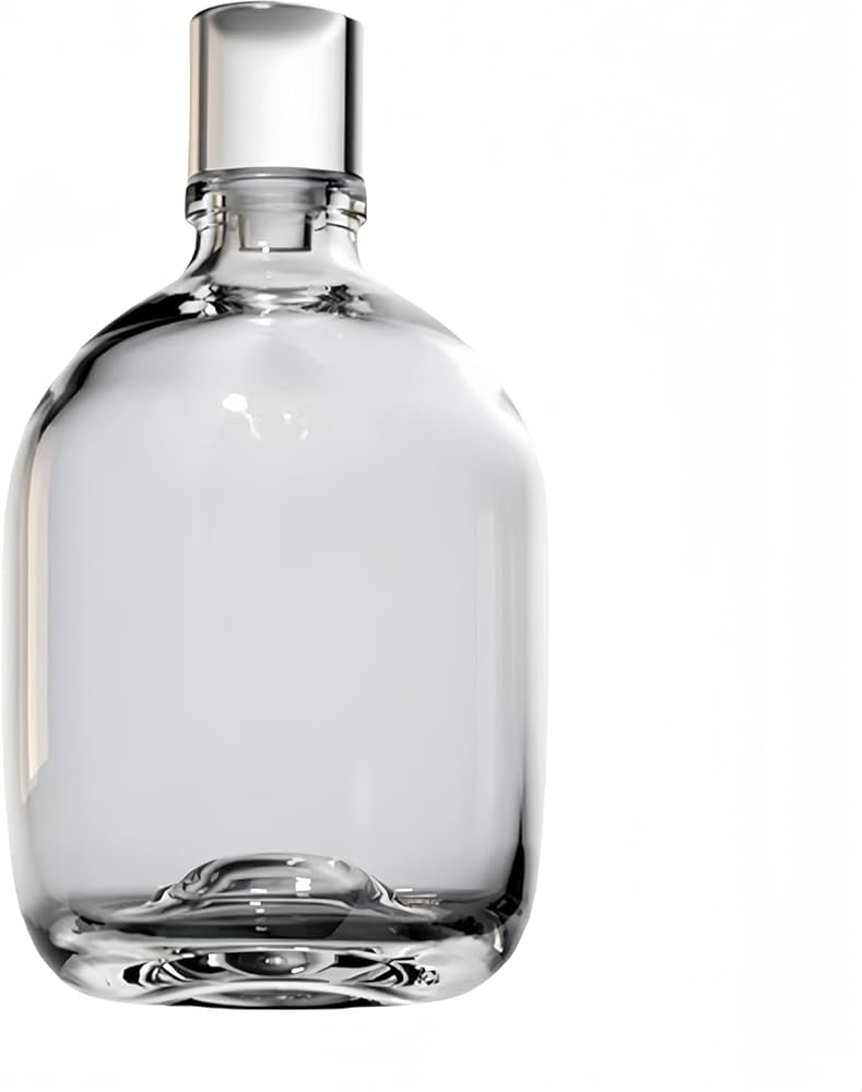 Amazon｜空き瓶 丸いボトル 500ml 無鉛ガラス瓶 保存瓶 ワインボトル