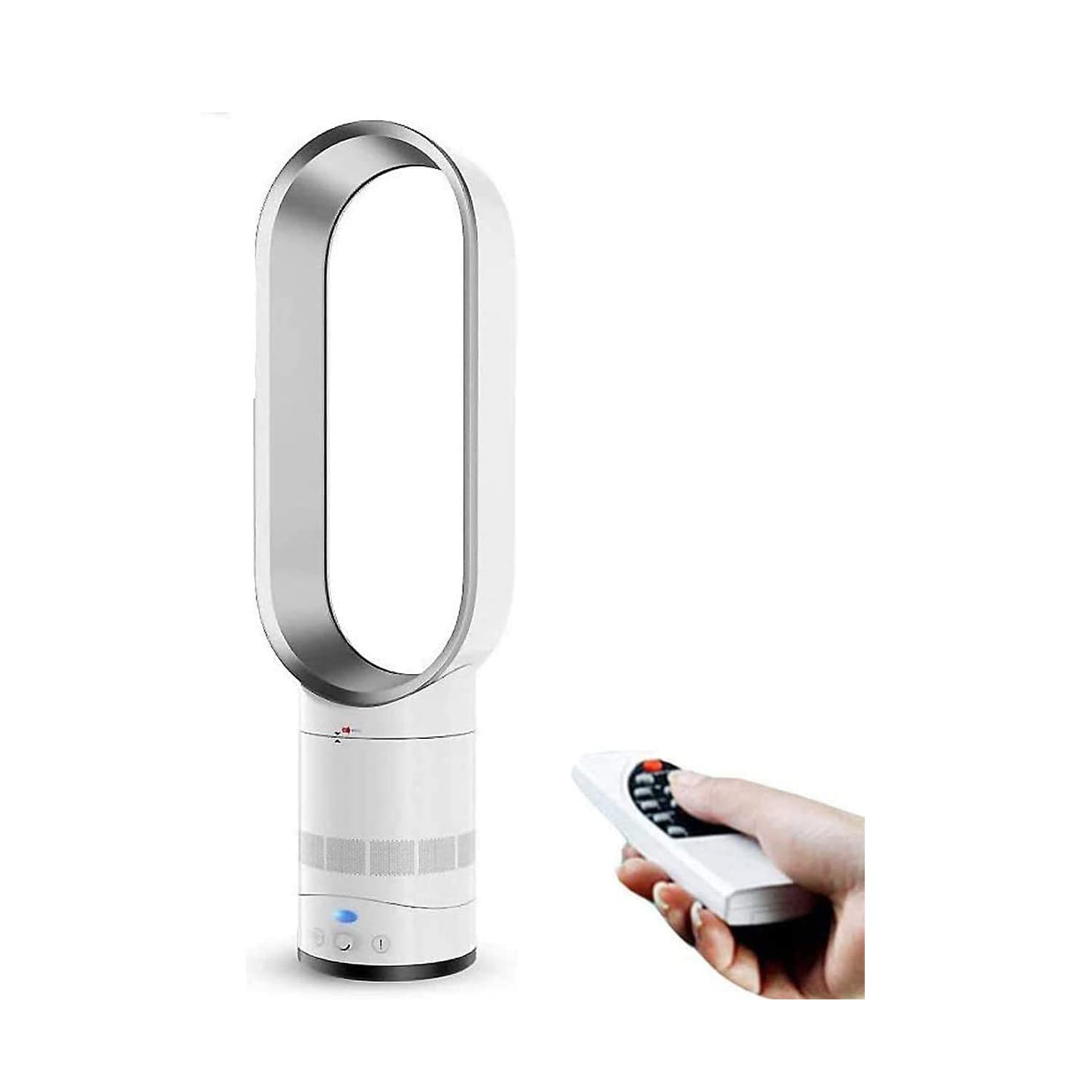 Amazon | 羽なし扇風機 リモコン機能 スリムタワーファン タイマー機能