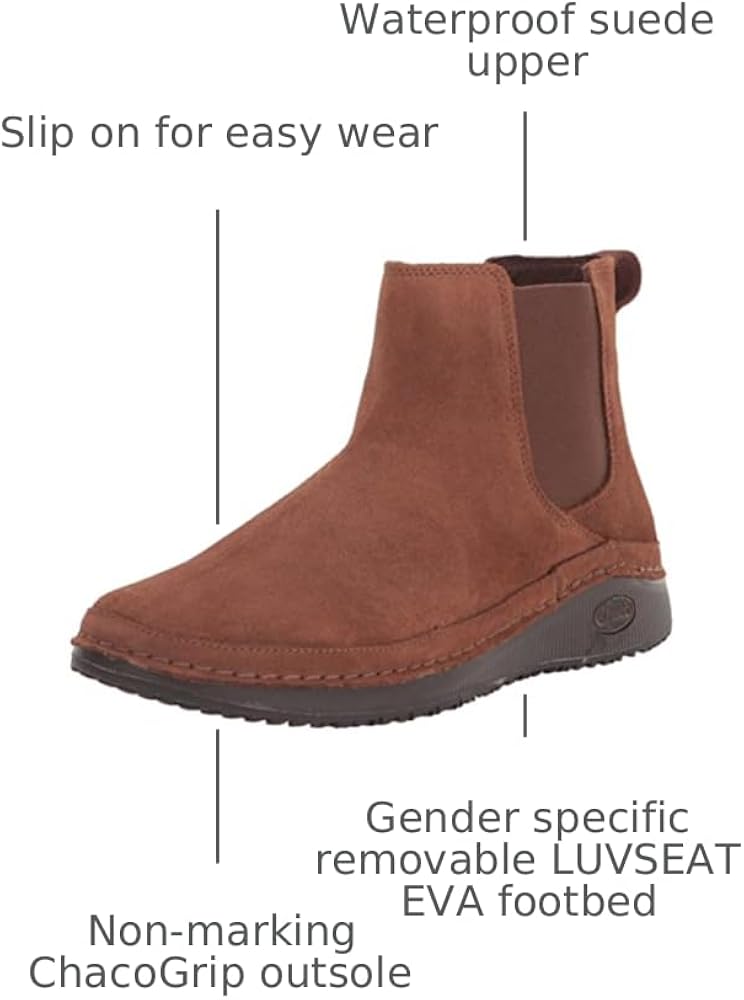 Amazon.com | Chaco Women's Paonia Chelsea, Cinnamon Brown, 6