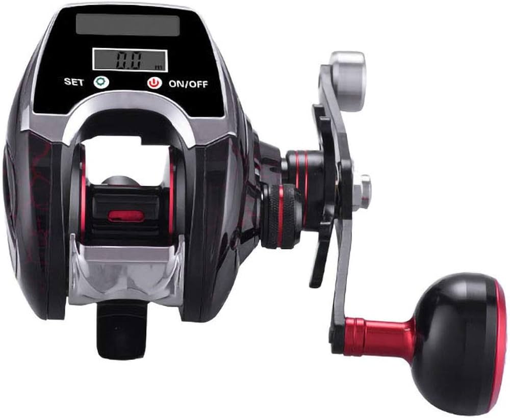 Amazon | ラインカウンタリール ベアリング 6.3：1 ベイト リール 釣り