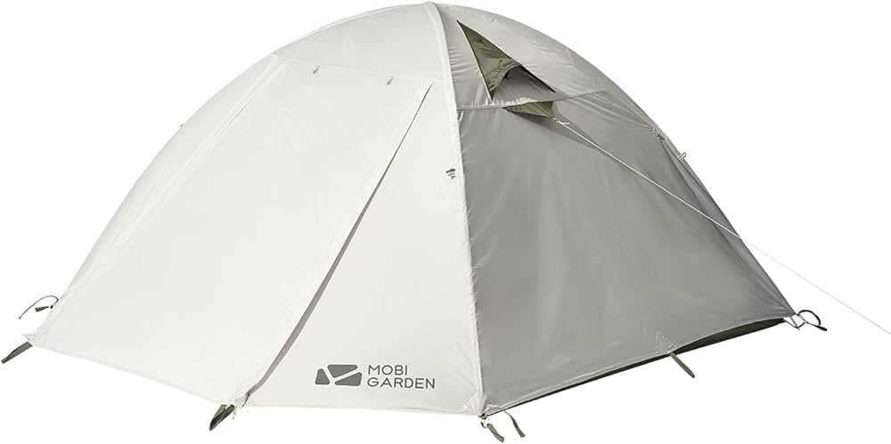Amazon.co.jp: MOBI GARDEN テント 4人用 軽量 コンパクト 二重層 設営