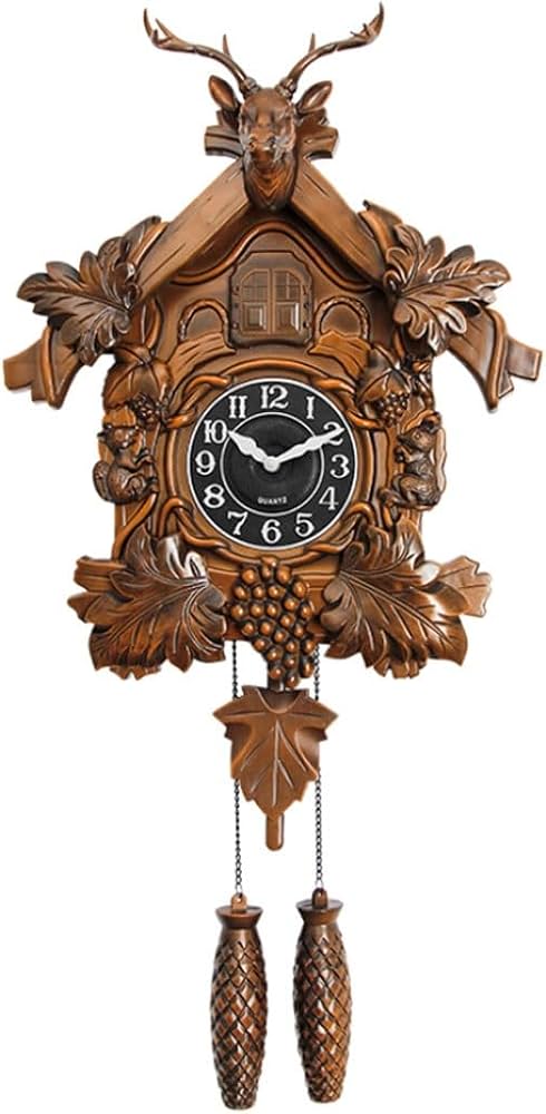 Amazon.co.jp: 掛け時計 鳩時計 セイコー 静かでカチカチしない