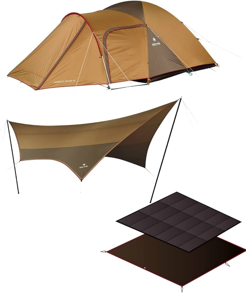 Amazon.co.jp: スノーピーク(snow peak)野遊びセット アメニティドーム