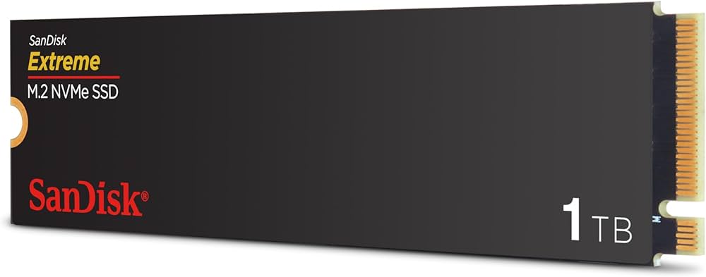Amazon | SanDisk Extreme 1TB M.2 NVMe SSD 内蔵SSD PCIe Gen4 最大