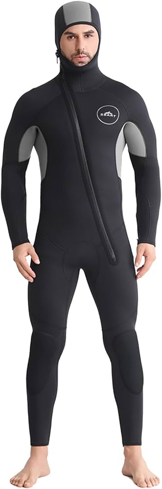 Amazon | MORGEN SKY ウェットスーツ フルスーツ 7mm フード