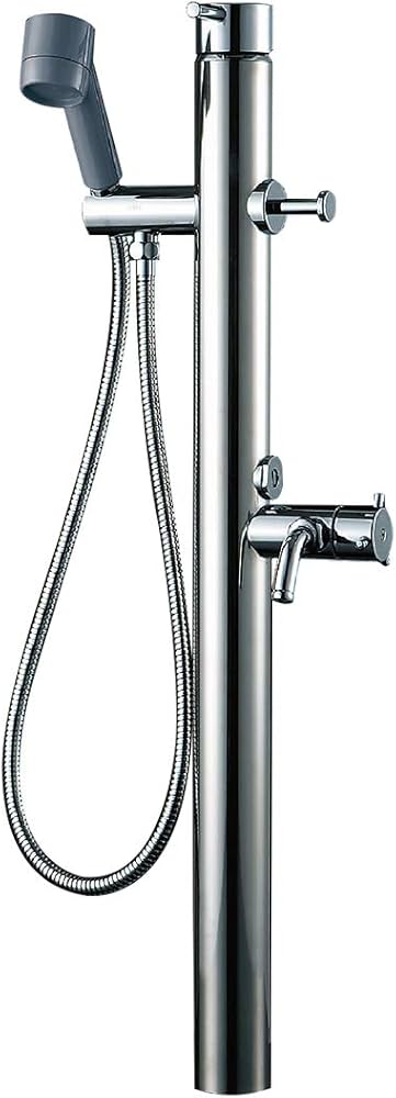 Amazon | ペット用シャワー水栓柱LF-932SHK | 屋外水栓
