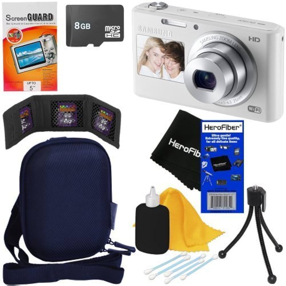 Amazon | サムスン DV150F 16.2MP スマートWi-Fiデジタルカメラ 光学5