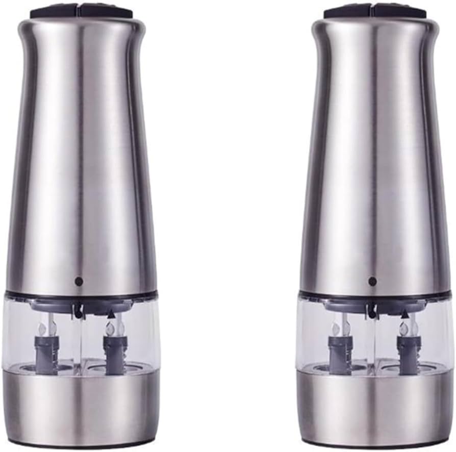 Amazon | ペッパーミル スパイスミル 電動ソルトアンドペッパー