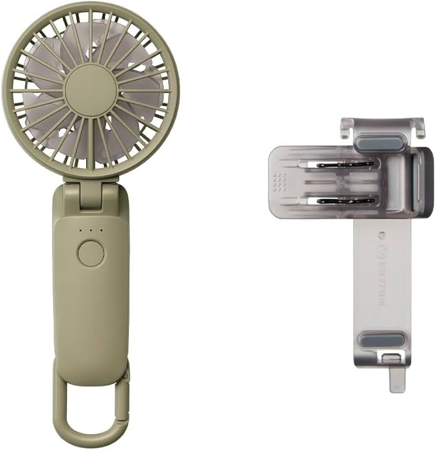 Amazon.co.jp: リズム(RHYTHM) ハンディファン 取付用 クリップ セット