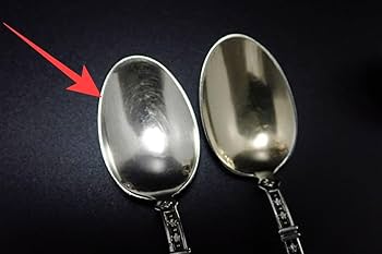 Amazon.co.jp: ピュイフォルカ 純銀950 マスカロン ティー スプーン