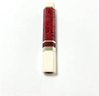 Amazon | 朱雀 スタビライズドウッド 人工象牙 三段銀巻 ふぐ引300