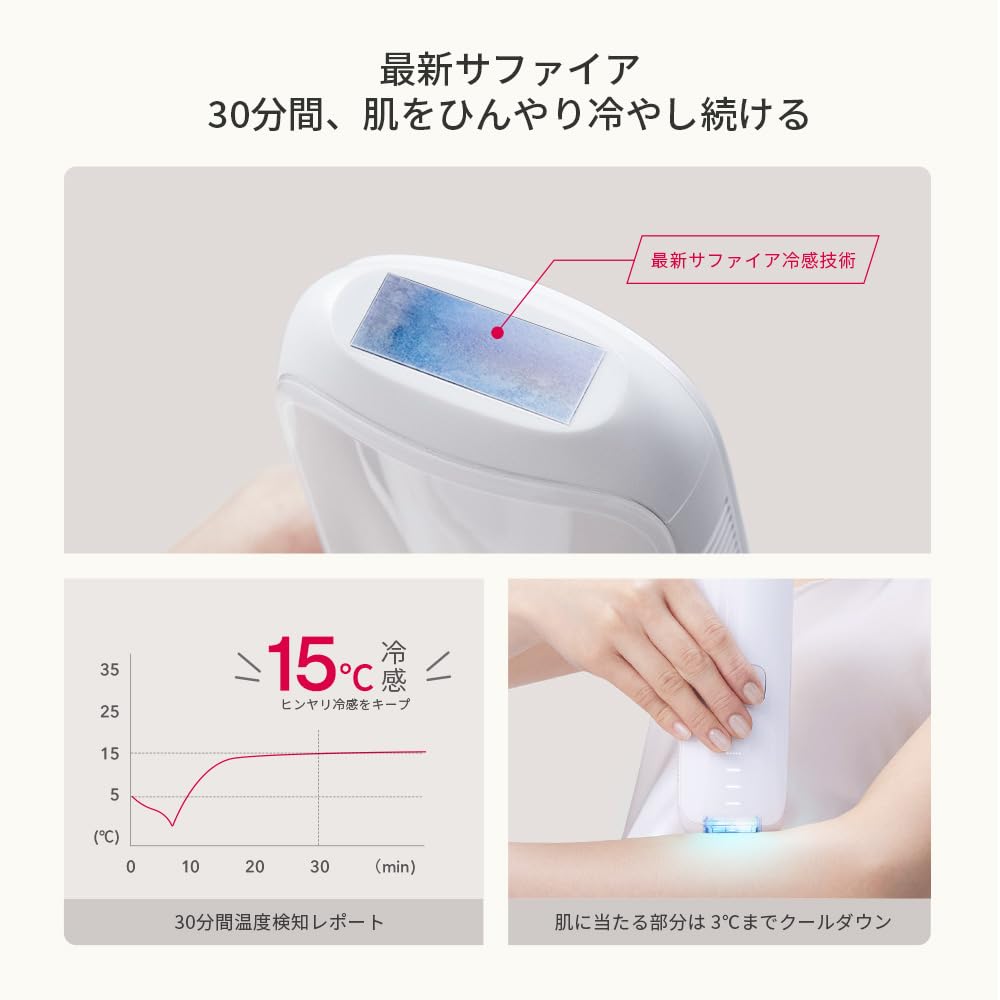 Amazon | Ulike 脱毛器 Air3 脇 腕 脚 髭 VIO対応 メーカー2年保証