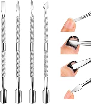 Amazon | Forahome キューティクルプッシャー 甘皮 処理 セット 4種類