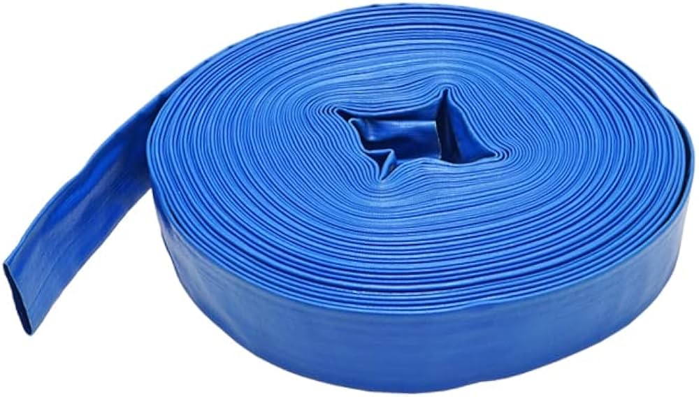 Amazon | KIKAIYA 送水ホース 50mm×50m 2インチ 軽量 散水ホース 排水