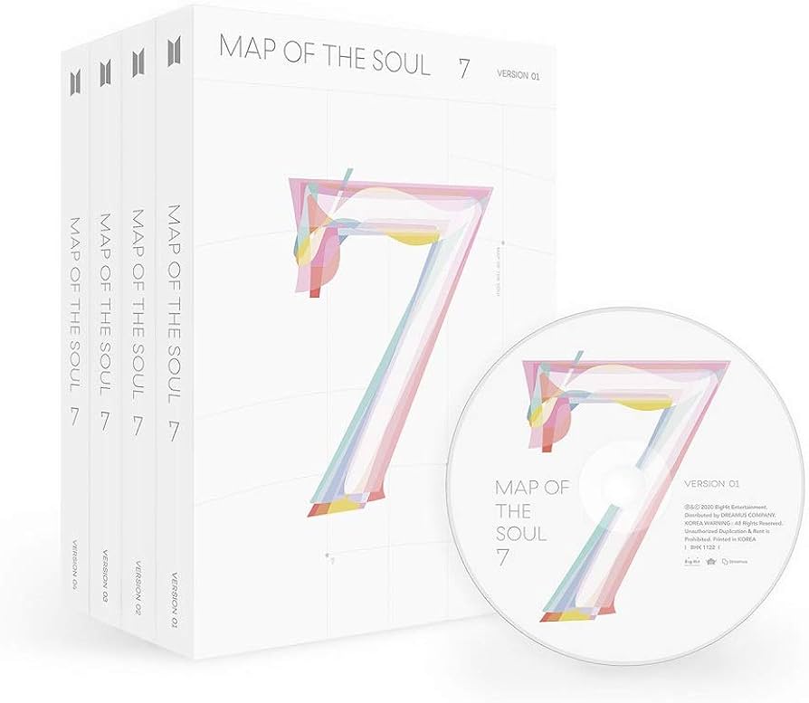 Amazon.com: BTS - Map Of The Soul: 7 (CD)- Version 1 : Office Products