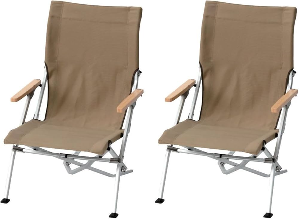 Amazon.co.jp: スノーピーク(snow peak)ローチェア30カーキ2個