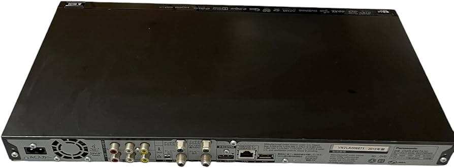 Amazon | パナソニック 1TB 2チューナー ブルーレイレコーダー