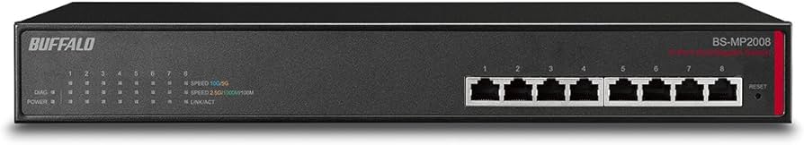 Amazon.com: BUFFALO Multi-Gigabit 8 Port Business Switch (BS