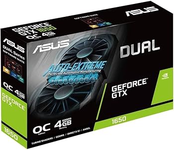 Amazon | ASUS Dual NVIDIA® GeForce GTX™ 1650 搭載ビデオカード 4GB