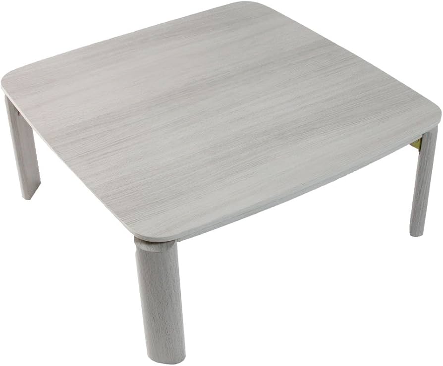 Amazon.co.jp : タンスのゲン 折れ脚 こたつ テーブル 正方形 75×75cm