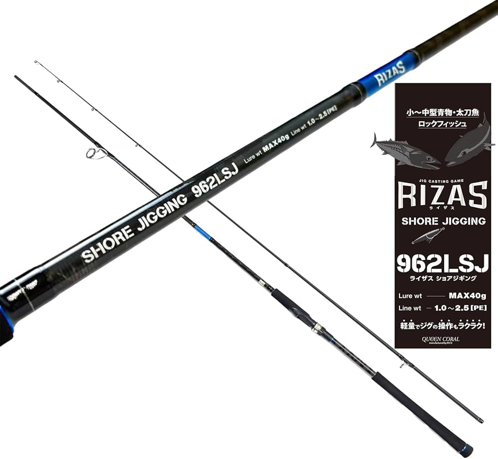Amazon | RIZAS(ライザス)SHORE JIGGING 962 LSJ ライトショアジギング