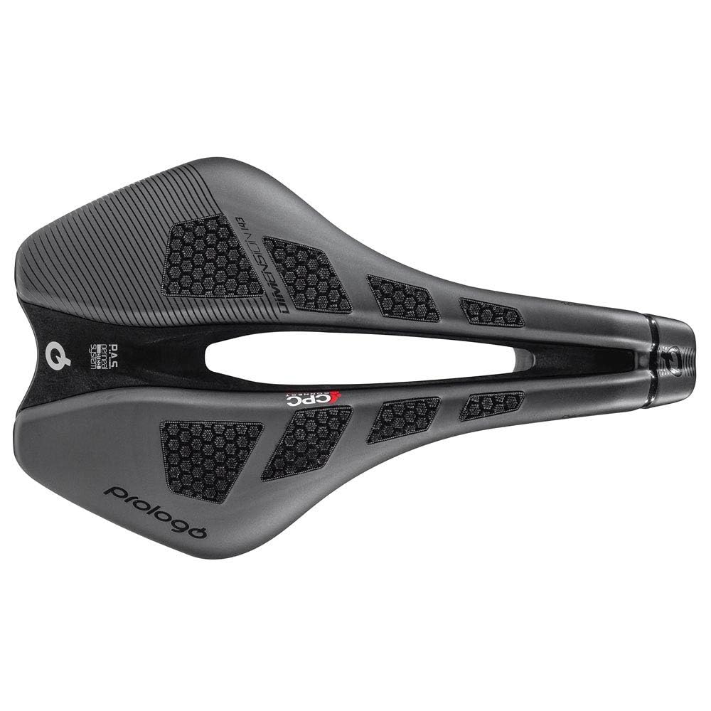 Amazon.com : Prologo Dimension Tirox CPC Road Saddle, 143mm, Black