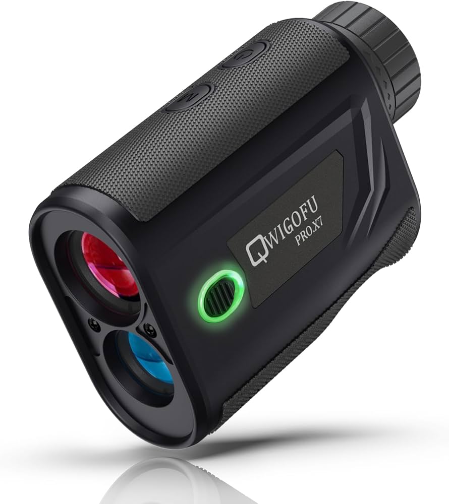 Amazon.co.jp: QWIGOFU ゴルフ レーザー距離計 小型／軽量 スロープ