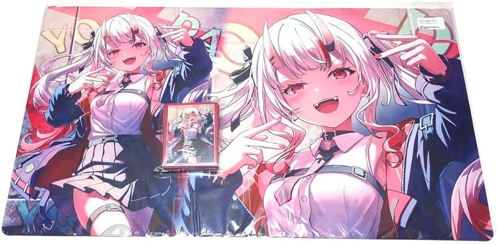 Amazon.co.jp: ホロ ライブ 百鬼あやめ スリーブ プレイマット セット