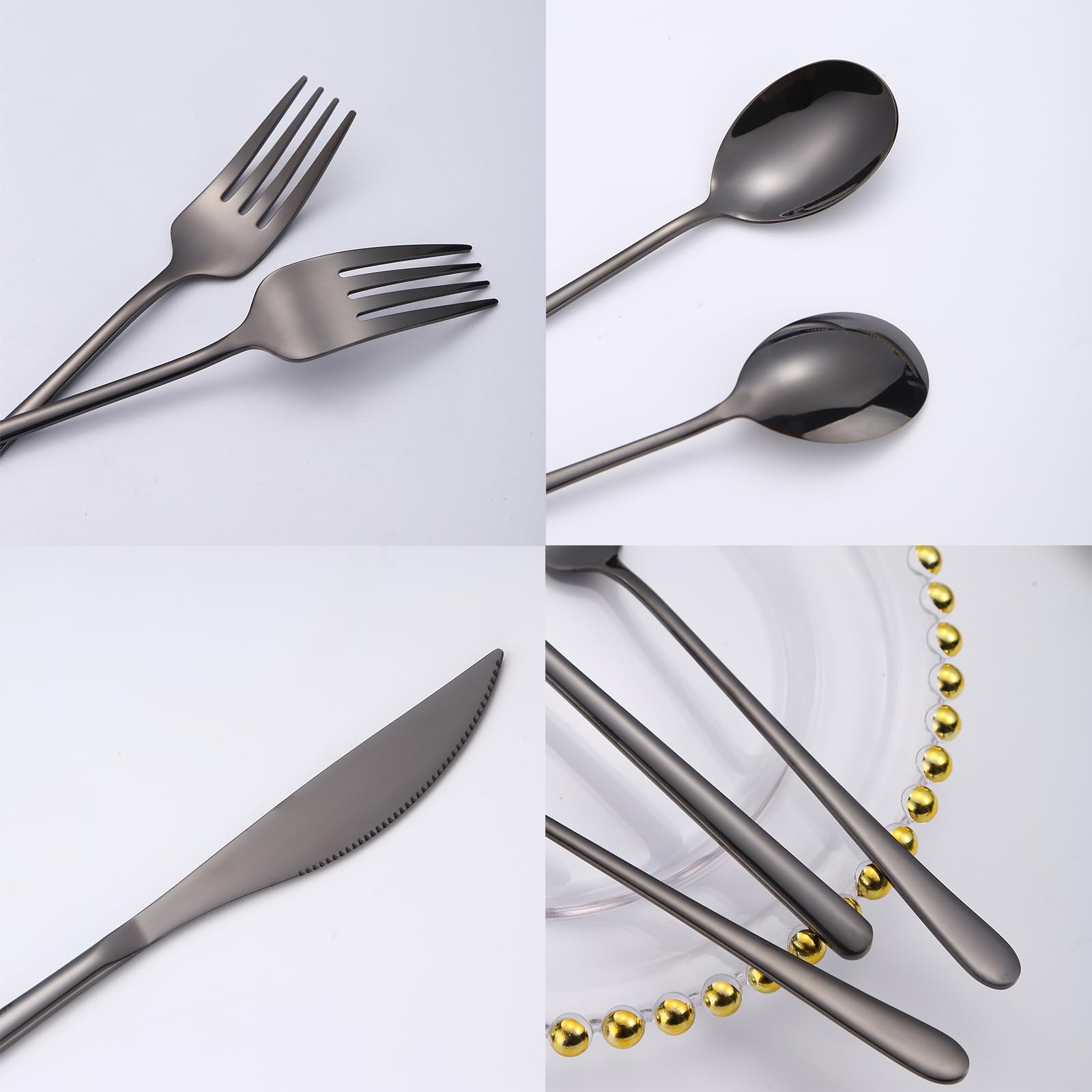 Amazon | OISHIA カトラリーセット ナイフ フォーク スプーン セット