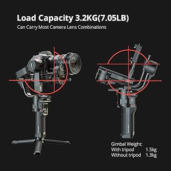 Amazon.co.jp: MOZA Aircross3 カメラジンバル 3軸スタビライザー