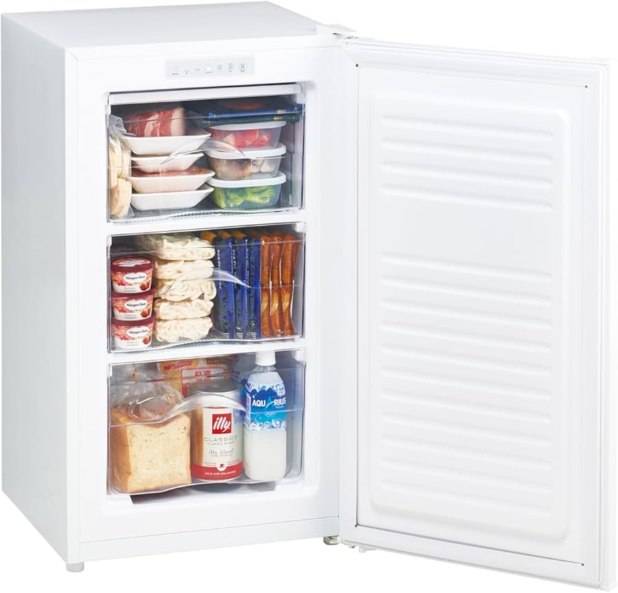 Amazon | ハイアール(Haier) 60L 前開き式冷凍庫 JF-NU60A(W) 幅48cm