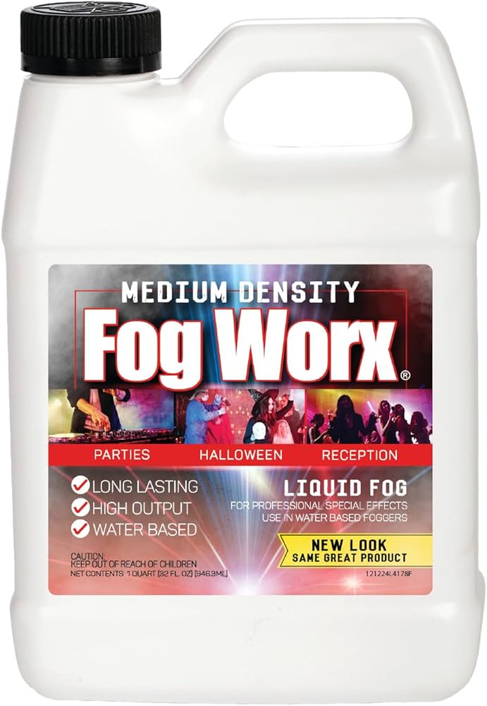 Amazon.com: FogWorx Fog Juice - 1 Quart of Premium Odorless Fog