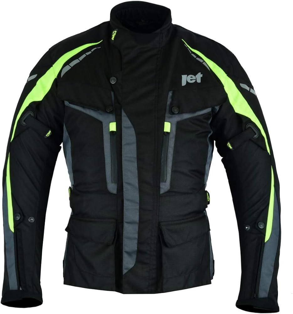 JET Motorcycle Motorbike Jacket 3 Layer Premium All Seasons