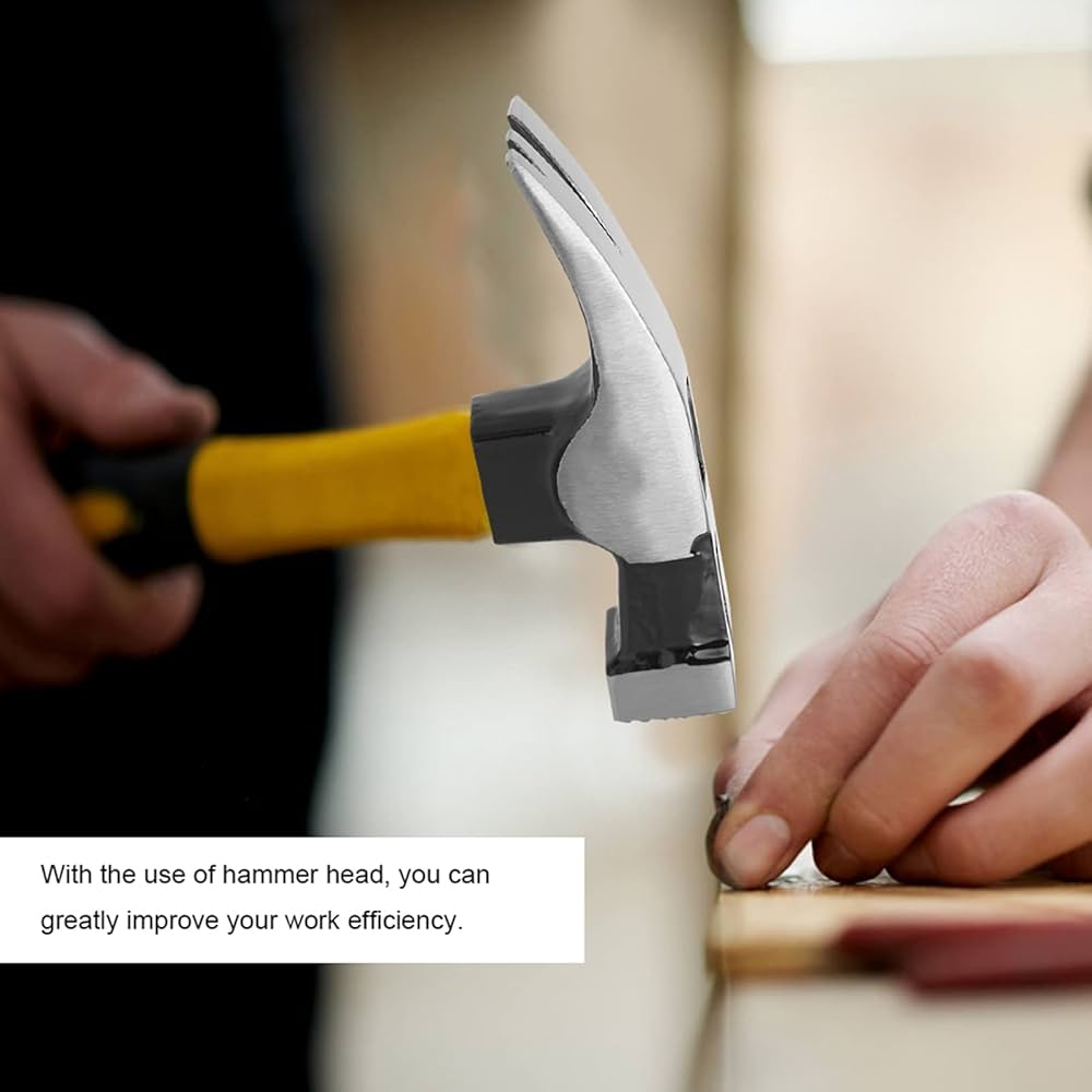 Amazon | クローハンマーヘッド 13オンス 直角ダブルフォーク 大工