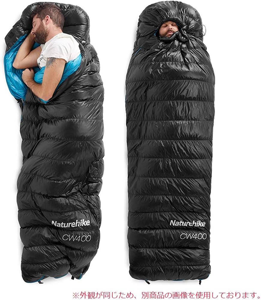Amazon.co.jp: Naturehike ネイチャーハイク CWZ400 グースダウン 寝袋