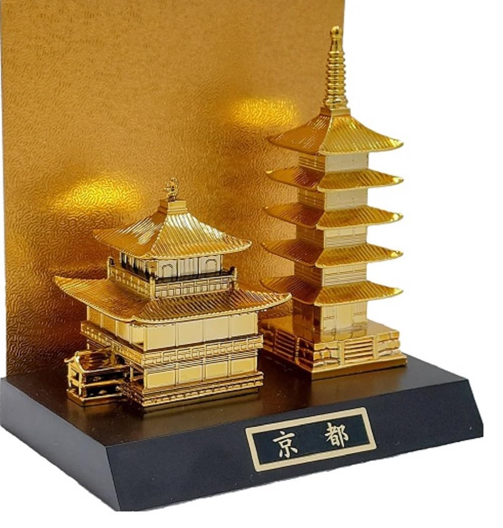 Amazon.co.jp: モードデラカーサ[Mode Dela Casa]金閣寺＆五重塔 (金紙