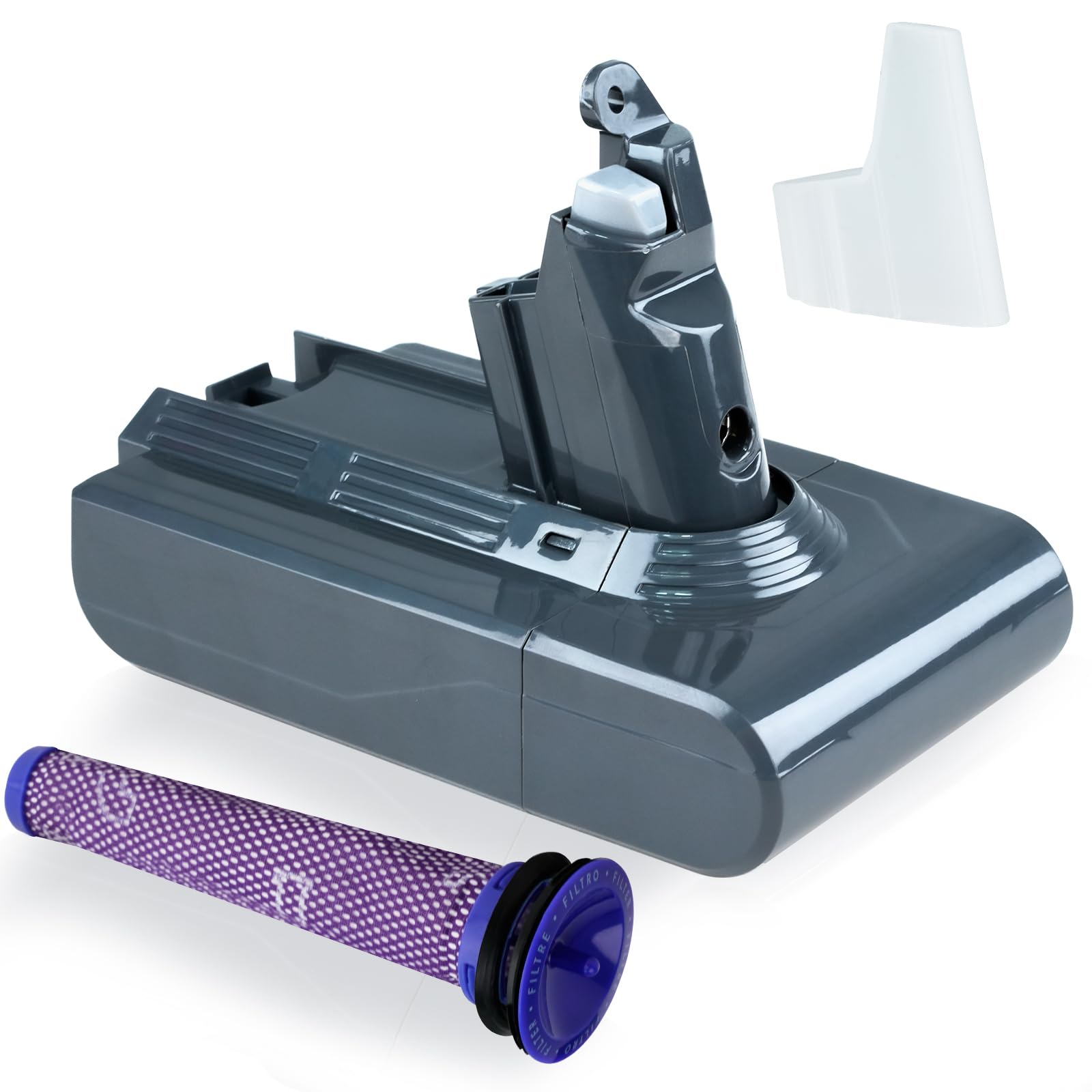 Amazon | BBT 967810-20 バッテリー 965661-01 プレフィルター 4000mAh