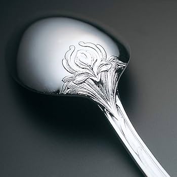 Amazon.co.jp: ラッキーウッド(Luckywood) スプーン パリ 純銀 ティー