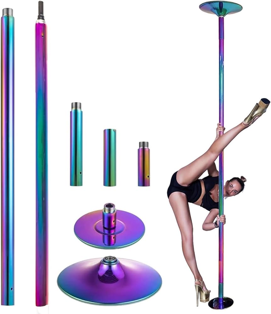 Amazon | ポールダンス用ポール スピンおよびスタティックダンスポール