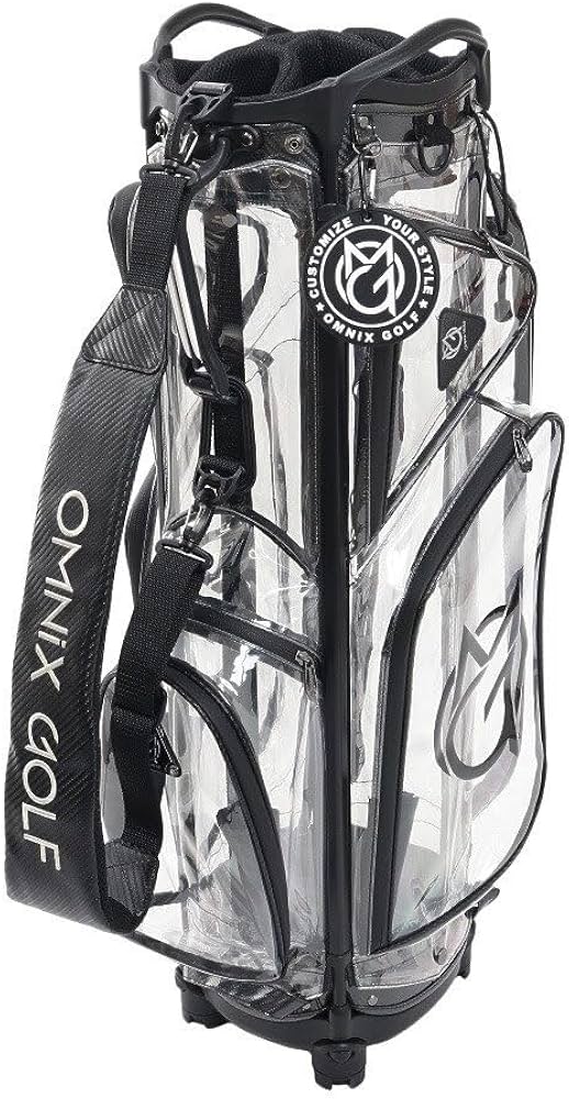 Amazon | OMNIX オムニクス Clear CADDIE BAG クリアー キャディバッグ