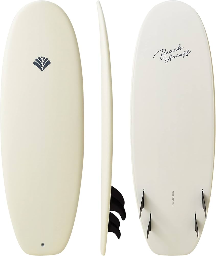 Amazon | Beach Access ソフトボード サーフボード 5'4” 35L ミニ