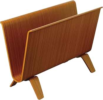 Amazon｜SAITO WOOD マガジンラック チークグレイン｜マガジンラック