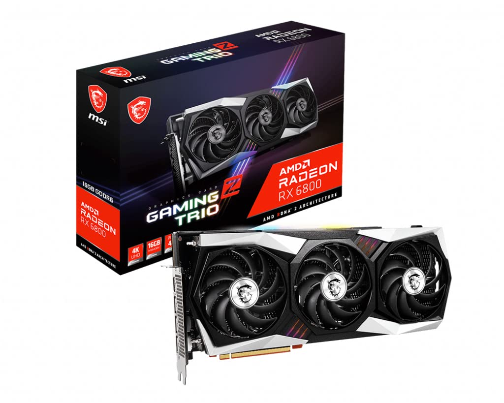 Amazon.com: MSI Gaming Radeon RX 6800 16GB GDDR6 256-Bit HDMI/DP
