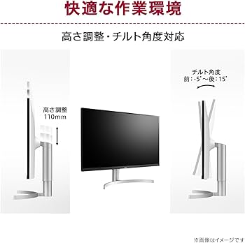 Amazon.co.jp: LG モニター ディスプレイ 32UN650K-W 31.5インチ/4K