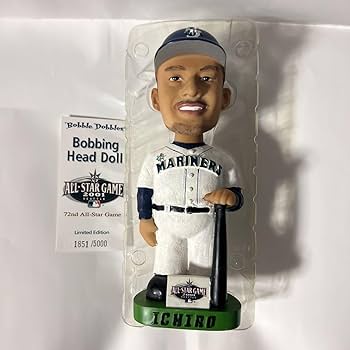 75体限定！イチロー & フリオ・ロドリゲス ボブルヘッド マリナーズ 75