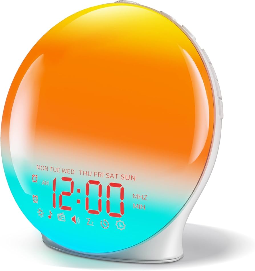 Amazon.co.jp: YIHAI 【NEWモデル パネルフルスクリーン】 光 目覚まし