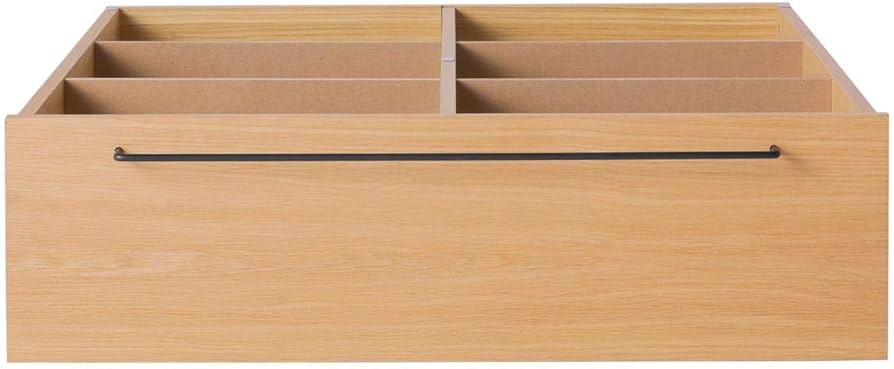 Amazon｜無印良品 ベッドフレーム下収納・大・オーク材・高さ25cm